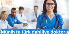 Münih te türk dahiliye doktoru