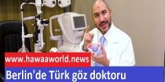 Berlin’de Türk göz doktoru